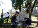 Porządkujemy groby Legionistów i harcerzy na Cmentarzu Podgórskim - 22.X.2008